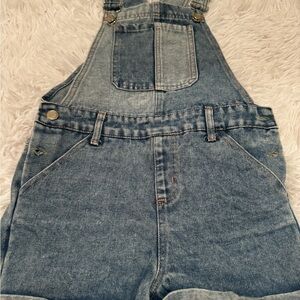 Jean short overalls Size 10/12